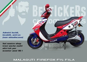Malaguti F15 Firefox FILA Ducati Corse SBK Grafik Aufkleber Kit ähnlich Xerox - Bild 1 von 10