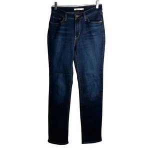 Jeans Levi’s Classic dritto donna taglia 2 lavaggio scuro - Foto 1 di 8