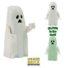 Lego Ghost Figur-leuchtet im Dunkel-Monster Halloween Geister Gespenst Minifigur