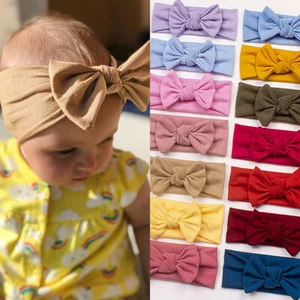 Baby Soft Rabbit Band Recién Nacido Bowknot Band Girls Girls Bow-Nnicht- . - Imagen 1 de 26