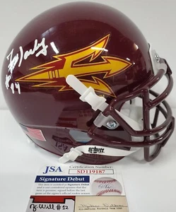 FRANK DARBY AUTOGRAPHED SIGNED ARIZONA STATE SUN DEVILS MINI HELMET JSA COA - Picture 1 of 4