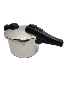 Olla a presión Food Network olla de acero inoxidable de 6 qt - Imagen 1 de 8