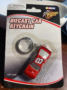 NASCAR Winners Circle Diecast Keychain Earnhardt Jr #8 Car - Picture 1 of 3