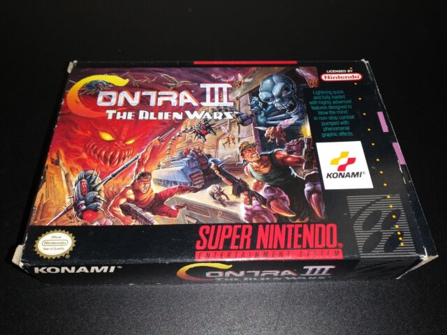 Contra 3 Super Nintendo Jogos