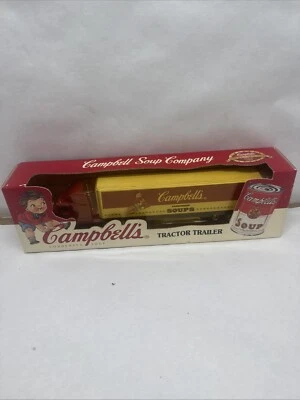 Remolque tractor Campbell's Soup Company camión ERTL 1/64 1995 T260 METAL FUNDIDO A PRESIÓN Foto 1 de 4