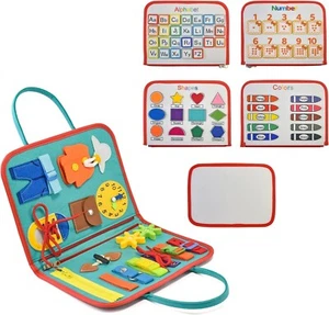 Educational Travel Toys Preschool Activities For Learning Fine Motor Skills - Picture 1 of 8