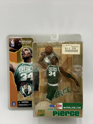 2003 McFarlane Sportspicks Paul Pierce Boston Celtics Action Figure Debut     D3 Cover