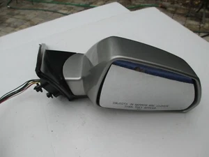 OEM 2008-2011 CADILLAC CTS PASSENGER  SIDE MIRROR,, COLOR  LT TARNISHED SILVER - Picture 1 of 4