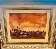 Beautiful original Oil Painting called "Sunset"by Artist Mabel Palmer