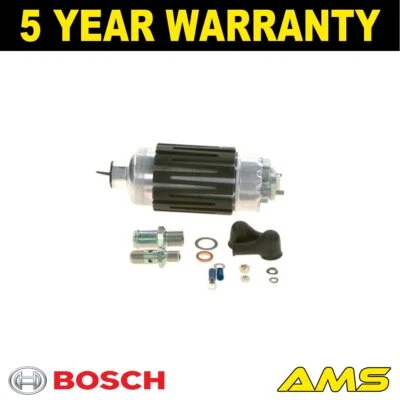 Fits Ford Escort 1986-1990 Sierra 1985-1993 + Other Models Fuel Pump Bosch - Image 1 of 4