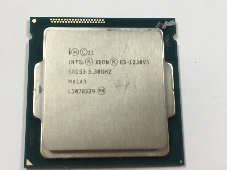 Intel Xeon  E3 - 1230 V3  / SR153  3.30GHz 8MB Quad-Core CPU LGA1150 - Image 1 of 1