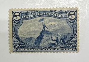 US Postage Scott #288, mint Fremont 5-cents OG NH - Picture 1 of 2