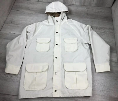 Vintage Field & Stream Jacket 80s Coat Light Weight Hoodie Mens Size S / M - Image 1 of 4