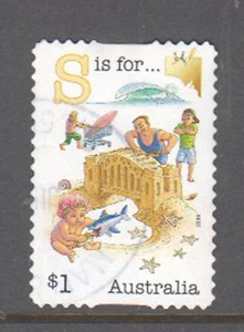 Australia 2016 Fair Dinkum Aussie Alphabet Fine Used stamp.part 1. Letter S - Picture 1 of 1