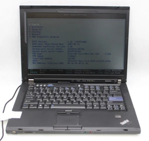 Lenovo Thinkpad T61 2Duo 3GB RAM DDR2 NO Storage/OS *PARTI/RIPARAZIONE*LEGGI* - Foto 1 di 14