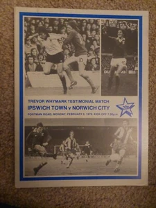 78/9 Trevor Whymark Testimonial - Ipswich Town vs Norwich City - Picture 1 of 3