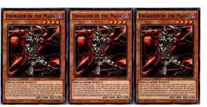 Yugioh - 3X Grabador de la Marca - Común - 1a Edición - BOSH-EN041 - Casi Como Nuevo - Imagen 1 de 1