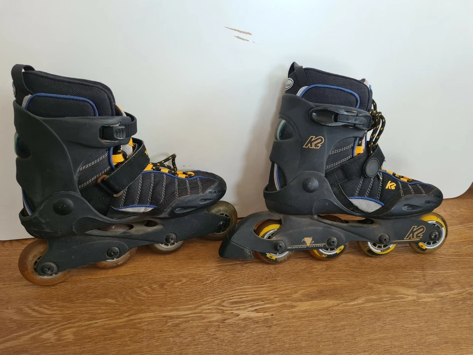 K2 VELOCITY W Gr 40,5 US 9,5 Inline Skates Skater Inlineskates Inliner schwarz  - Bild 1 von 4