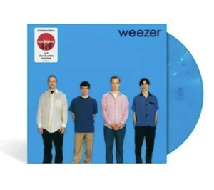 Weezer: The Blue Album - Target Exclusive 1LP Blue/White Marbled Vinyl NEW - Picture 1 of 4