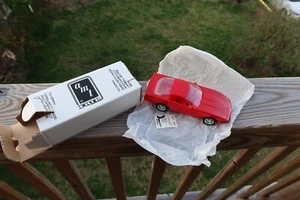 Vintage 1993 Chevrolet Corvette Red ZR-1 Dealer Promo Toy Car Box AMT Ertl #6576 - Picture 1 of 7