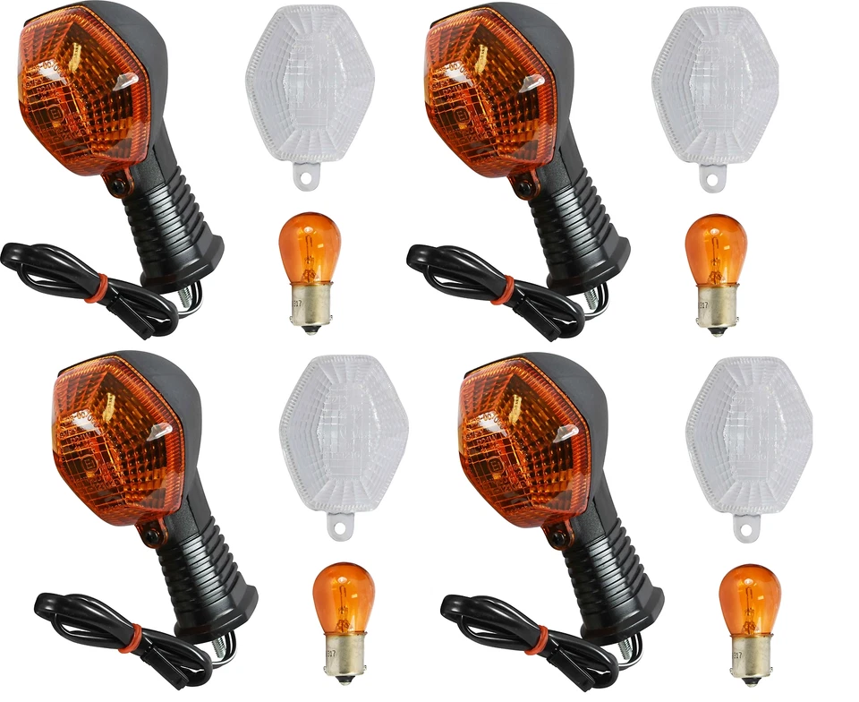 Juego completo de 4 intermitentes delanteros y traseros para Suzuki GSX 1250 FA 2010-2012 Foto 1 de 1