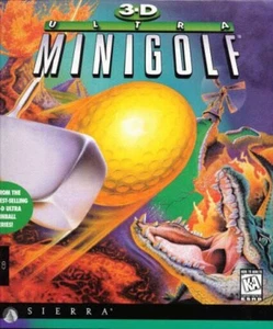 3-D Ultra Minigolf de Sierra 1997 juego de PC MINI GOLF CD-ROM caja grande - Imagen 1 de 6