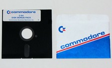1983 Commodore 64 Disk Bonus Pack on 5.25" floppy disk with original sleeve