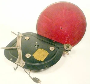 CONSOLA BRUNSWICK * 3NC8 / RCA RADIOLA AR-750: MOTOR TOCADISCOS en funcionamiento - Imagen 1 de 9