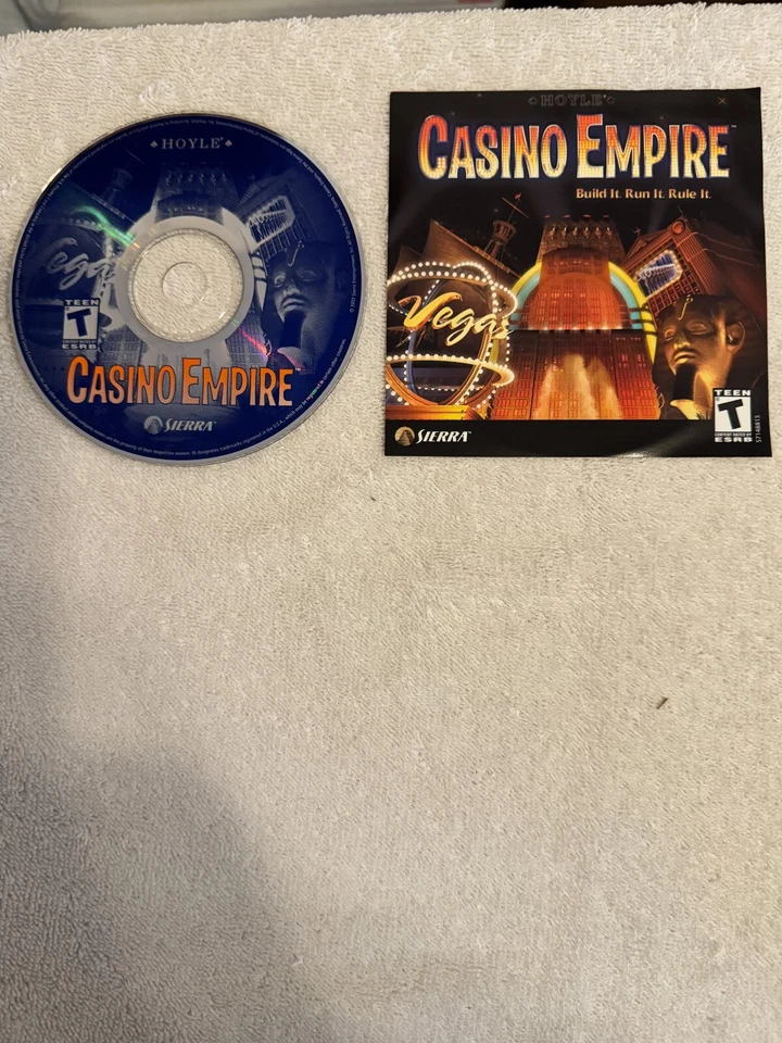 Hoyle Casino Empire - (PC 2002) - CD ONLY WITH JEWEL CASE FRONT INSERT!! - Image 1 of 1
