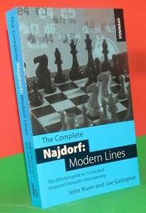 The Complete Najdorf: Modern Lines by John Nunn & Joe Gallagher (Chess Book) - Picture 1 of 1