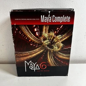 Alias Maya 6 Complete Box Set Win Xp Software - Picture 1 of 15