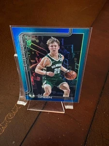 Tarjeta arco iris verde azul Topps Basketball AJ 2025/26 #D 066/150 MILWAUKEE BUCKS - Imagen 1 de 2