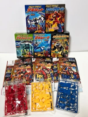 Power Rangers Gekiranger Mini Pla Gekitouja Megazord & 4 Zord + α model Kit NEW - Image 1 of 4