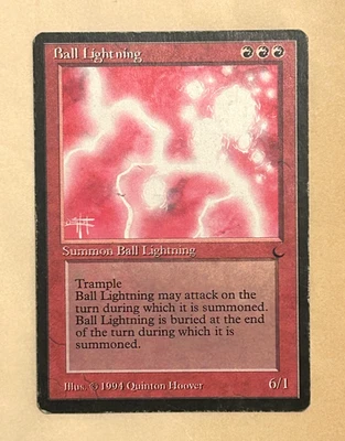 Ball Lightning The Dark Heavy Play/Moderate Play MTG Magic the Gathering (2) - Image 1 of 2