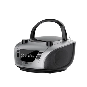 Portable Boombox - CD Player, Bluetooth, USB, MP3, AUX, FM and AM Radio, Port... - Picture 1 of 4