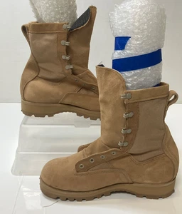 Stivali da combattimento Belleville da uomo in Gore-Tex marrone taglia 7,5 W resistenti e comodi - Foto 1 di 10