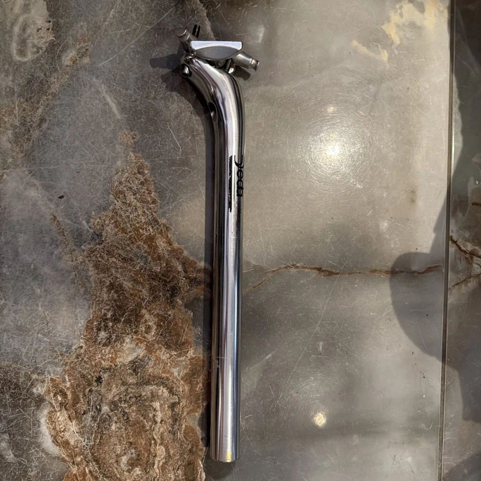 Tija de sillín de aluminio pulido Deda RS 01 27,2 350 mm de largo en muy buena condición Foto 1 de 4