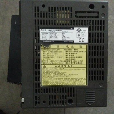 For fuji RYS201S3-VSS Used Servo Drive Free Shipping - Image 1 of 3
