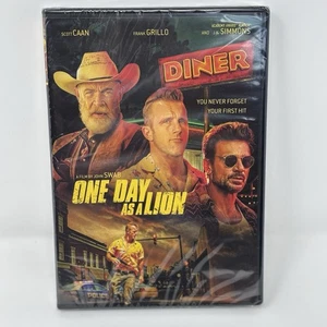 One Day As a Lion DVD 2023 Action Crime Movie Scott Caan Frank Grillo New - Bild 1 von 4