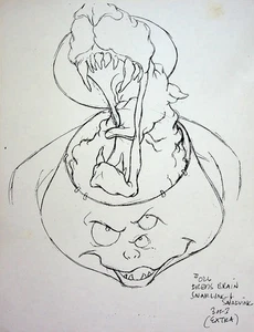 BIKER MICE FROM MARS Production 1993 Model Cel Copy Layout Marvel Productions - Bild 1 von 2