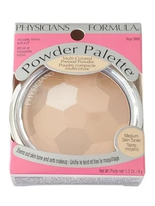 Physicians Formula Powder Palette Multi-Colored Pressed Powder Beige 3868 New - Picture 1 of 4
