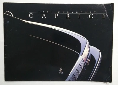 1991 Chevrolet Caprice Large Sales Brochure Booklet Foto 1 de 4