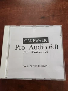 Vintage Software Cakewalk Pro Audio 6.0 für Windows 95 nur Disc - Bild 1 von 2