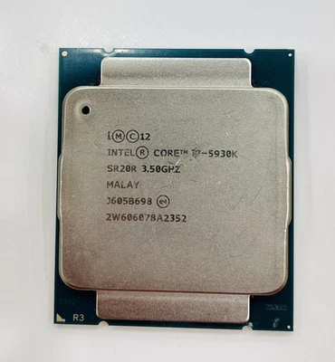 intel core i7-5930k 3,50 GHz Foto 1 de 3