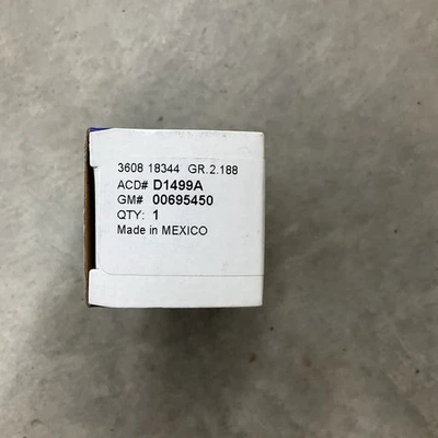 Cilindro de bloqueo de encendido GM D1499A piezas originales Foto 1 de 2