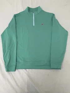 Peter Millar Perth Performance Melange Quarter Zip Herren Gr. M - Bild 1 von 14