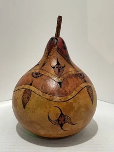 DUANE Pyrography Carved Stained #11 Handmade 1994 Gift - Picture 1 of 15