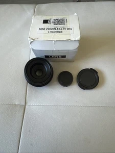 25mm f/1.8 CCTV Mini Lens for M43 Micro Four Thirds Camera EM1 GH4 GH3 - Picture 1 of 7