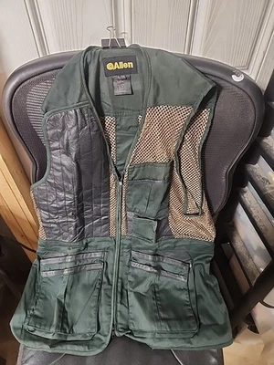 Vintage Bob Allen Vest Mens Sz XL/XXL Green Skeet Shooting  Bird Hunting Outdoor - Image 1 of 4