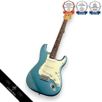 Fender American Vintage 62 Stratocaster Lake Placid Blue Flame Neck 2012 - Photo 1/4